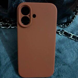Brown iPhone 16 Case